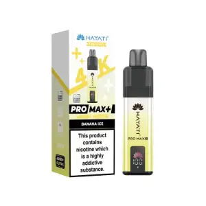 Banana Ice Hayati Pro Max Plus 4K Prefilled Pod Kit